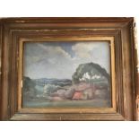 An oil on board Harold Steggles 1911-1971. 15 x 20cms signed LR.