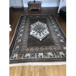 A good quality Moroccan rug. 304 x 197cms.