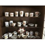 A large quantity of mainly Royal commemorative ceramics to include mugs, cups, plates etc.