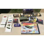 Mixed collection of diecast model vehicles, mint and boxed including Thunderbirds Commemorative Set,