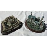Lenox Great Castles of the World, Tower of London 1995 and Neuschwanstein 1994.Condition
