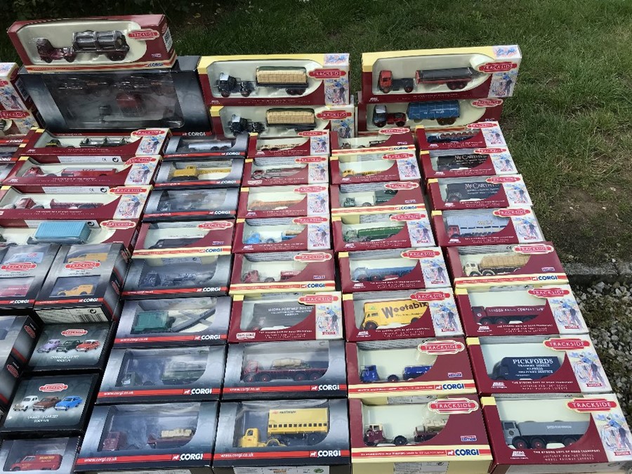 Large selection of Corgi Trackside diecast vehicles, mint and boxed, assorted goods vehicles, vans - Image 2 of 3