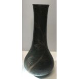 A WMF Ikora patinated bronze vase. 27cms h. Circa 1920/30. Stamped makers mark to base.