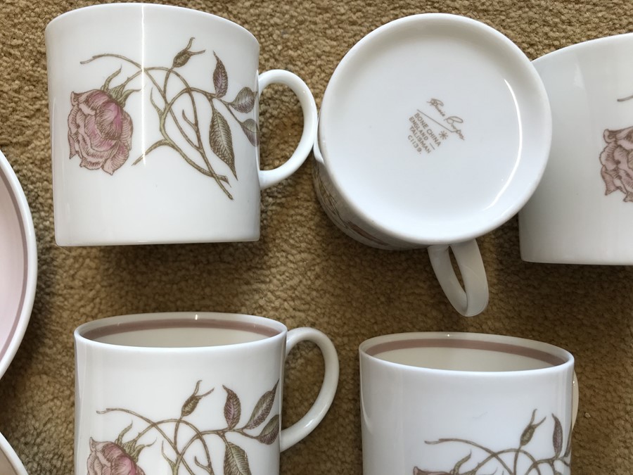 Susie Cooper Talisman part coffee set, 19 pieces. Coffee pot, milk jug, sugar bowl, 6 cups, 6 - Image 2 of 2