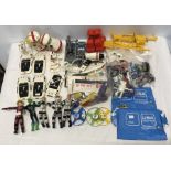 Mattel's Man in Space, Major Matt, vehicles accessories, figures, all playworn.