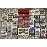 Collection of mint and boxed Days Gone diecast model vehicles, Matchbox model of Yesteryear