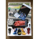 Scalextric 200 electric model racing game, boxed, play worn, with instruction booklet.
