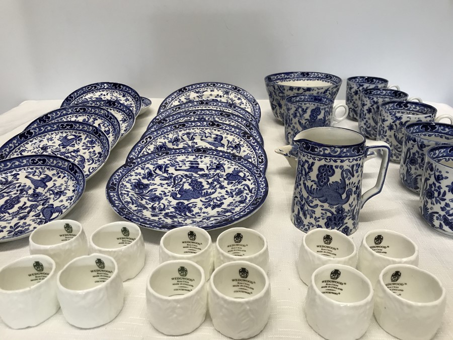 A collection of Burleigh pottery to include six plates 18cm, six cup and saucers, bowl 14cm, milk - Image 2 of 4