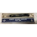 Kings silver jubilee pencil, may 1935 with the best wishes of The West Riding County Council in