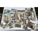 Collection of postcards, British and European topographical.