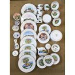 Villeroy and Boch Design Naif pattern tea and dinner ware, 40 pieces plus Villeroy and Boch