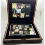 A Royal Mint United Kingdom 2010 Proof Coin Set, (13 coins) including London one pound coin,