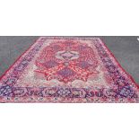 A PERSIAN ESFEHAN RUG, hand-woven, knot density of 750 knots per running metre of wrap, 100% wool