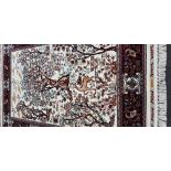 A CLASSICAL 'TREE OF LIFE' RUG, Turkish, 160cm x 230cm approx