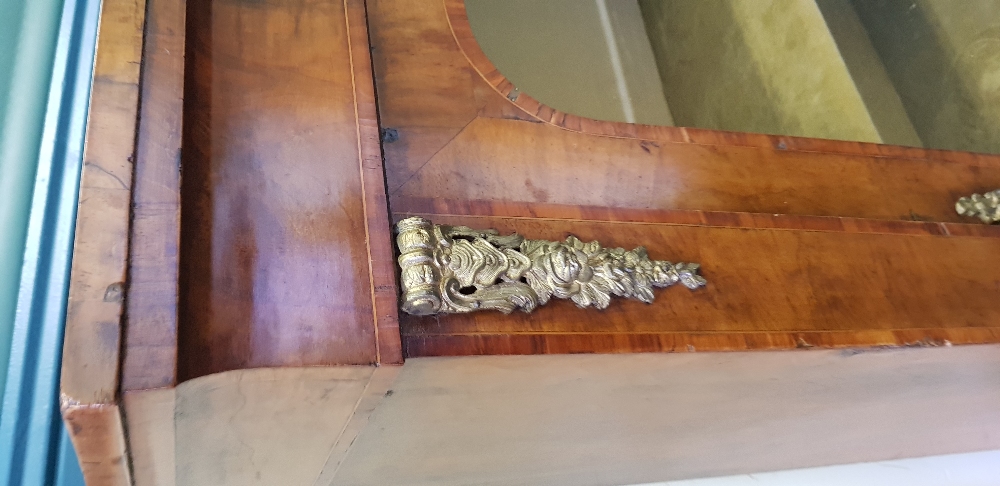 A PAIR OF 19TH CENTURY WALNUT FLOOR DISPLAY CABINETS, with glazed door, shelved interior, having - Image 3 of 3