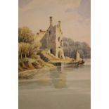 A 19TH CENTURY VIEW OF 'DUNDANURE CASTLE' COUNTY CORK, This piece is attributed to a member of the