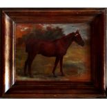 ATTRIB. SIR ALFRED MUNNINGS, (1878 – 1959) “STUDY OF A HORSE”, 9.5” x 12.5” approx