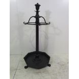 A TOP QUALITY LARGE 19TH CENTURY CAST IRON STICK/UMBRELLA STAND, 41.5” (H) x 19.25” (W) x 20” (D)