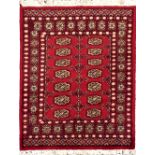 A HAND WOVEN PAKISTAN RUG, with over 250,000 knots per sq. metre, hand woven, the design has origins