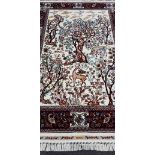 A CLASSICAL 'TREE OF LIFE' RUG, Turkish, 160cm x 230cm approx