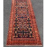 PERSIAN QASHQAI RUG. This authentic tribal carpet originates from the Fars region of Iran and is