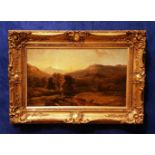 GEORGE SHALDERS (1826 – 1871) ‘GLENGARRIFF’, oil on canvas, signed lower centre, dated 58 (1858),