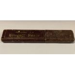 A GENUINE 3/4 BENGALL RAZOR, Maker T.R. Cadman & Sons Ltd., Sheffield England, 6in approx