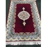 A PERSIAN ‘KERMAN’ FLOOR RUG, create on a power loom, with classical ‘Palace design’ this is a