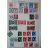 STAMP LOT: AN OLD MOVALEAF ALBUM OF WORLD STAMPS, all hinged, mainly 20th Century, noted are