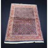 AN INDIAN BIDJAR RUG, Mirzapur close to the River Ganges, Uttar Pradesh India, c.1990, woven by