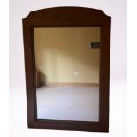 A CONTEMPORARY MIRROR, 2ft wide