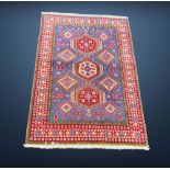 A HAND KNOTTED PERSIAN BIDJAR RUG, Kurdish, Bidjar Western Iran, hand woven over six months on a