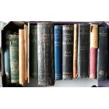 A BOOK LOT: A SELECTION OF PREDOMINANTLY HARD BOUND FICTION: 19th and 20th centuries, includes a few