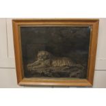 After George Stubbs A.R.A. (1724-1806), A Tigress, a John Dixon monochrome print, 46.5cm by 58cm