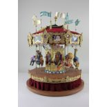 A musical model carousel, 'The Classic Carousel' by Holiday Creations, boxed (a/f)