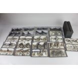 A part and matched set of Underwood & Underwood stereoscopic slides of Switzerland, Ceylon, Japan,