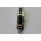 Gucci, a ladies steel bracelet watch, reference 3900L