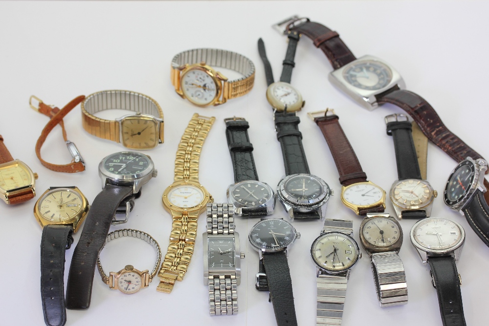 Twenty various wristwatches