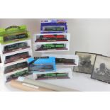 A collection of eleven model railway locomotives, to include three Corgi 'Railway Legends'; the