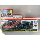 Hornby 00 gauge Permanent Way model railway train set R1029, complete with TrakMat, wrapped in