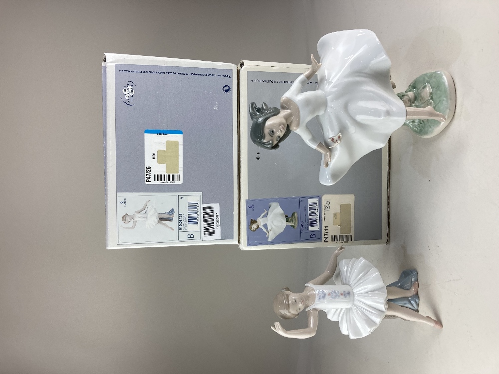 Two Lladro porcelain figures of girls, 'Spirit of Youth' and 'Little Ballerina',both with original - Image 2 of 2