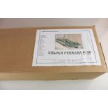 A Nautical Marine Models unbuilt marine model kit for a Vosper Perkasa P150, scale 1:32, for