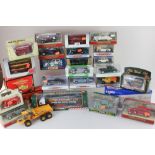 A collection of die-cast metal model motor vehicles, makers include Corgi and Matchbox, to include a