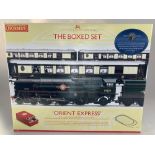 Hornby 00 gauge Orient Express model railway The Boxed Set R1038, complete in box, appears unused,