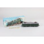 A Marklin HO gauge 3050 Swiss electric model railway locomotive,SBB No11414, in green livery, boxed