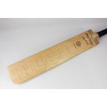 A signed cricket bat, the Australian, Gloucester and Middlesex teams, 1968 (some faded)