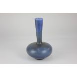 A Berndt Friberg (1899-1981) for Gustavsberg, Sweden blue ombre glazed stoneware vase, of