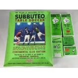 A Subbuteo Table Soccer set, Continental Club Edition, boxed, together with five other boxed sets,