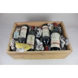 Ten bottles of Porte du Roy Saint-Emilion Grand Cru 1994 red wine, in crate