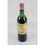 A bottle of Chateau Ducru-Beaucaillou Saint Julien Medoc red wine 1966